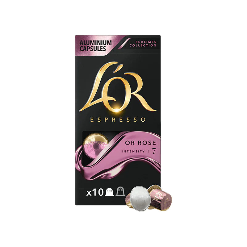 L'OR  Or Rose- Nespresso Compatible (10 Capsule Pack)