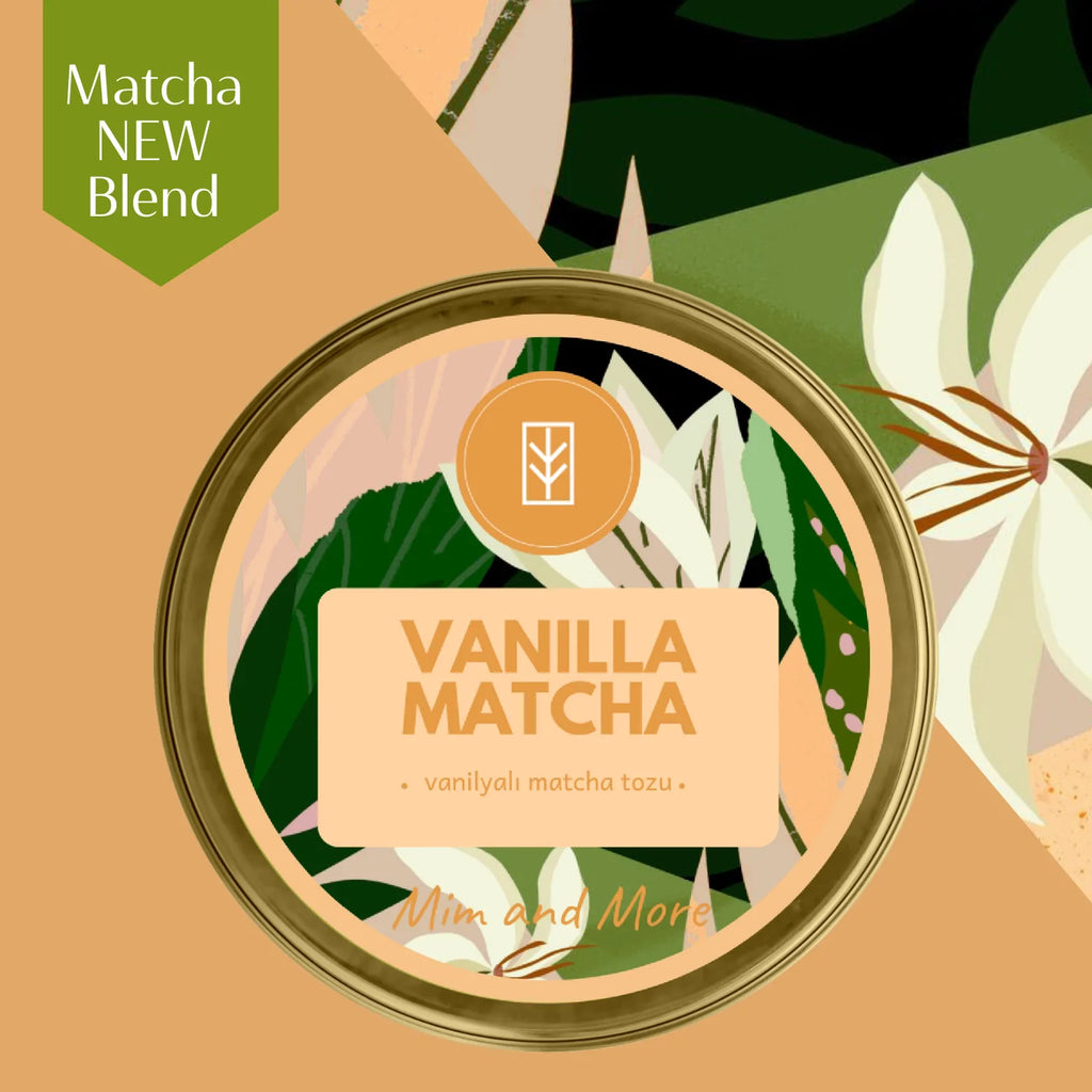 Mim and More Vanilla Matcha Tea - 25g
