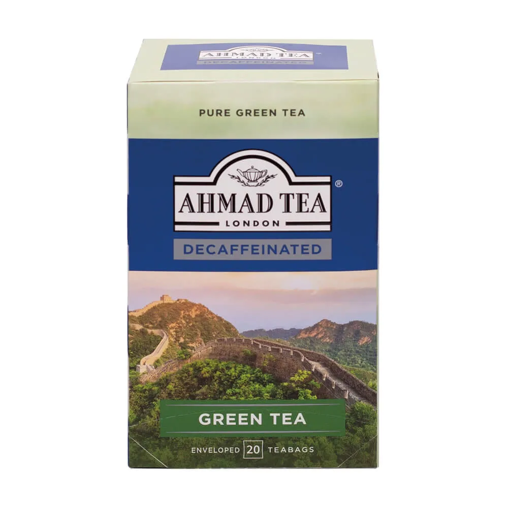 Ahmad Tea Decaffeinated Green Tea - Teabags (20)