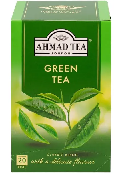 [894] Ahmad Tea Green Tea  - Teabags (20)