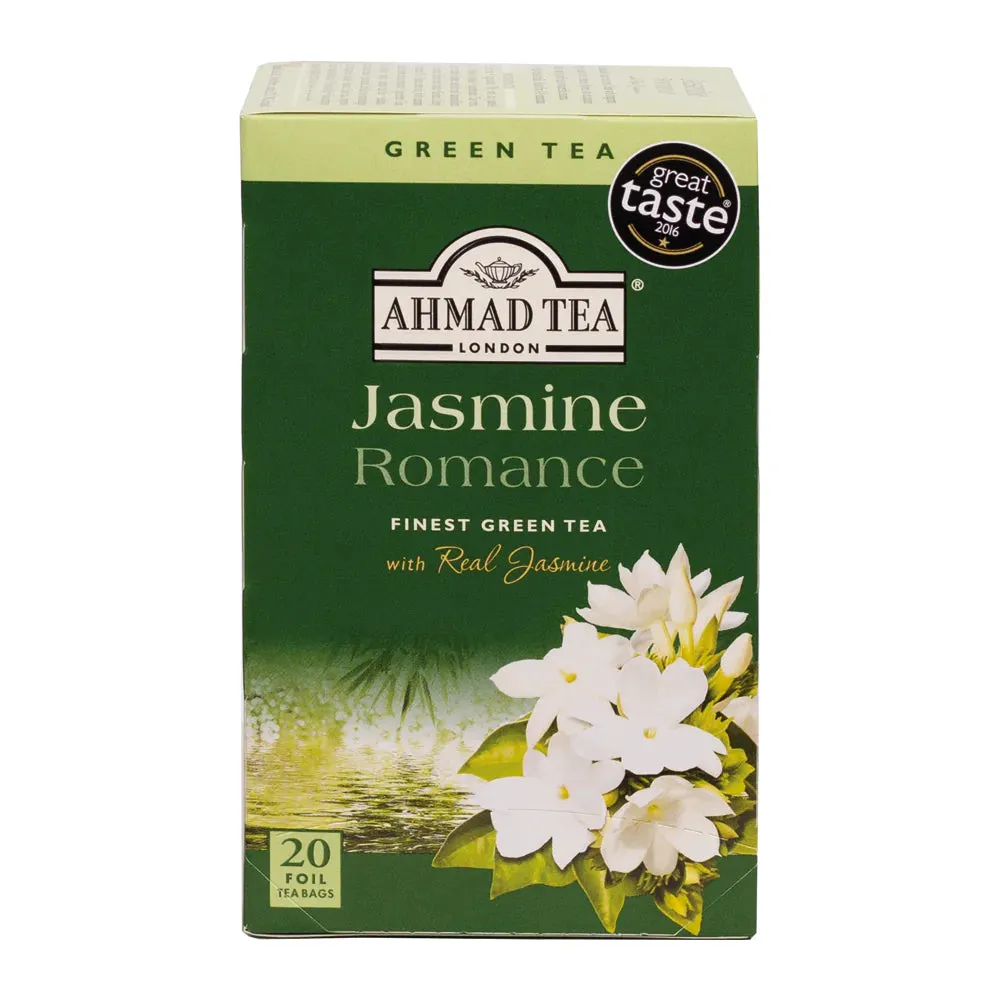 [565] Ahmad Tea Jasmine Romance Green Tea - Teabags (20)