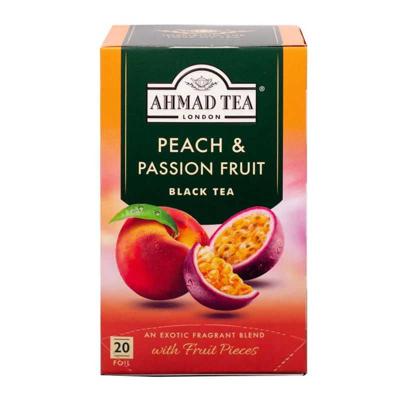 Ahmad Tea Peach & Passion Fruit Tea - Teabags (20)
