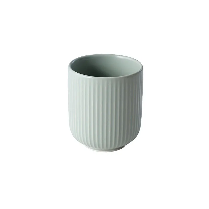 [E93-Ceramic-Green] Ceramic Barista Coffee Cup, JS3: Green - 200ml
