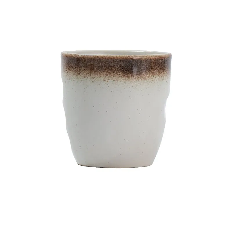 Ceramic Barista Coffee Cup, JS4: White - 150ml