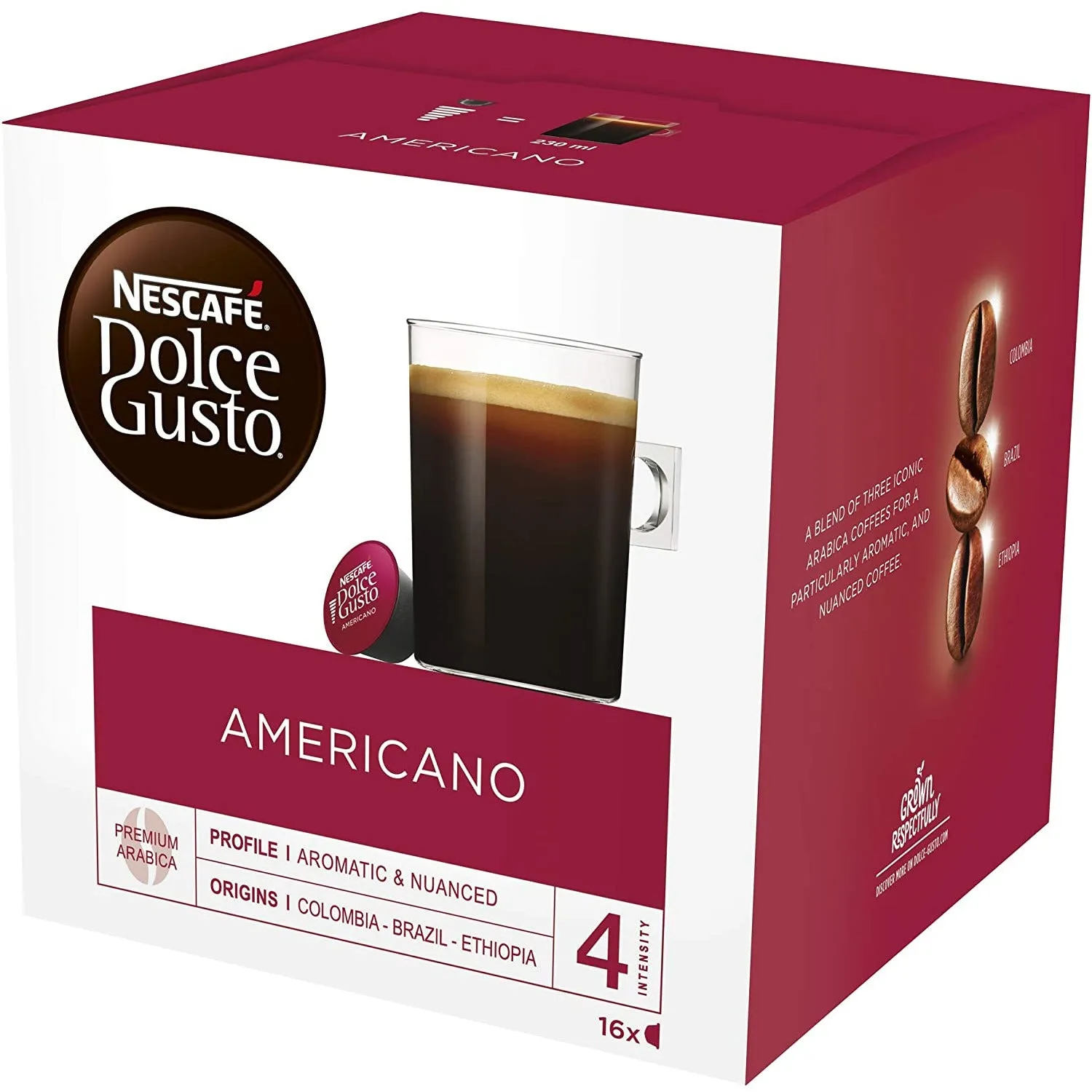 Dolce Gusto Americano - (16 Capsule Pack)