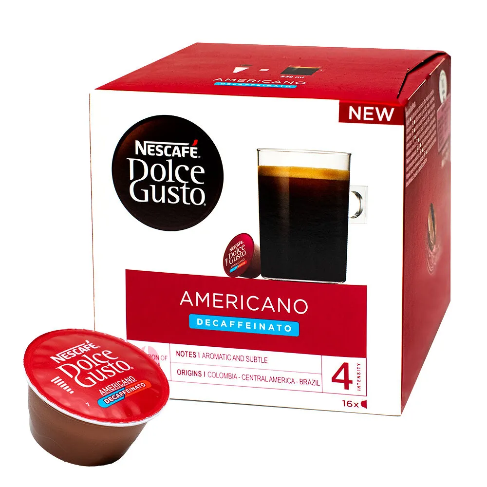 Dolce Gusto Americano Decaffeinato  - (16 Capsule Pack)