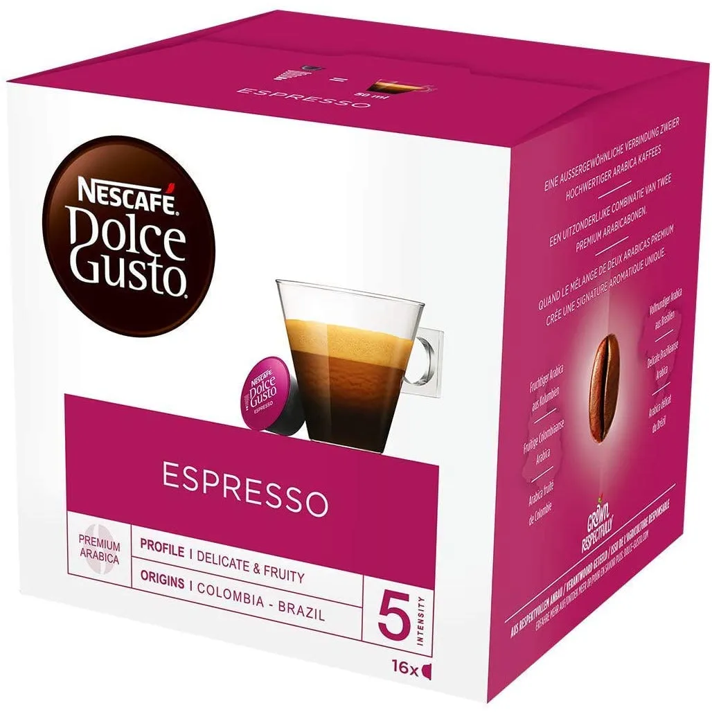 Dolce Gusto Espresso - (16 Capsule Pack)