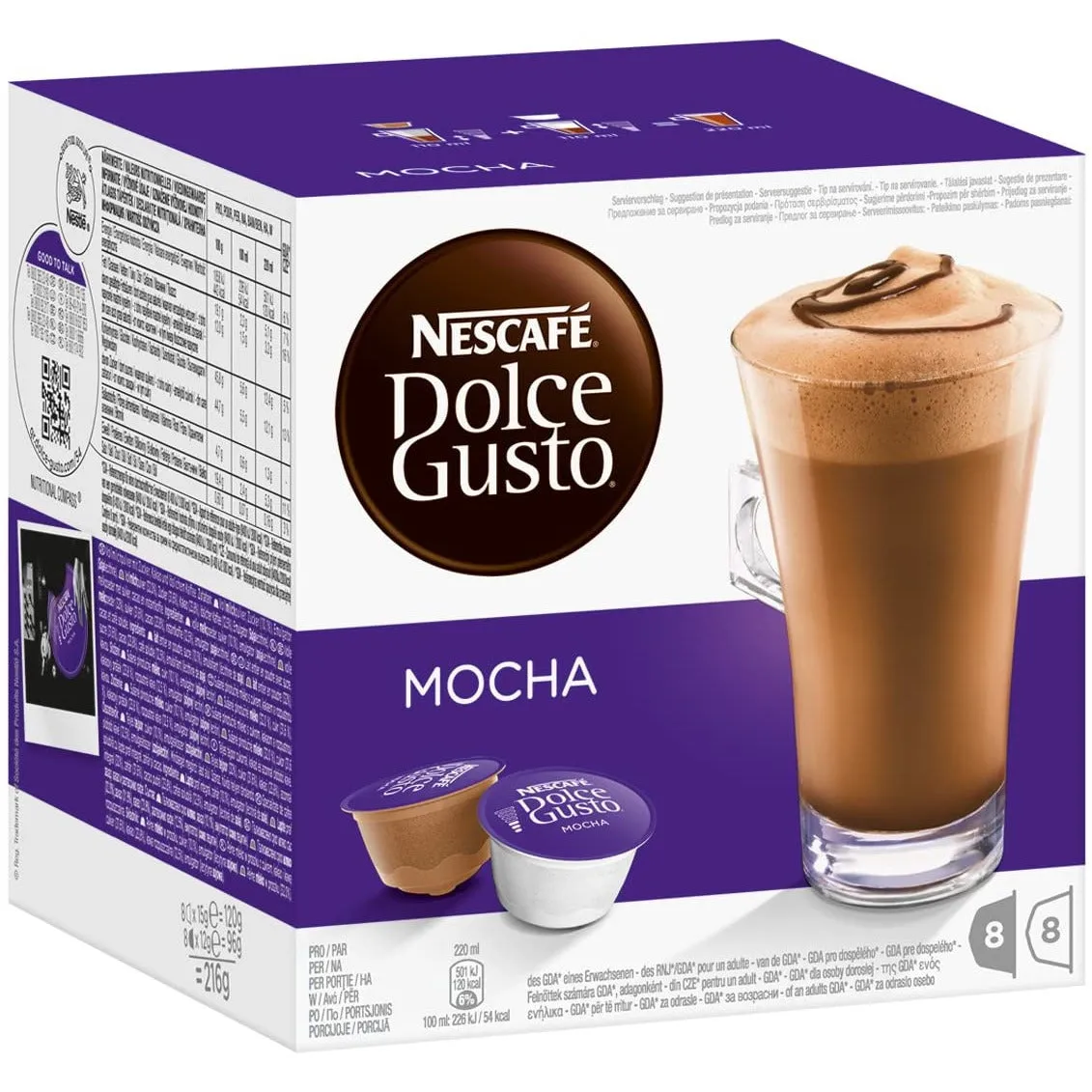 Dolce Gusto Mocha - (16 Capsule Pack)