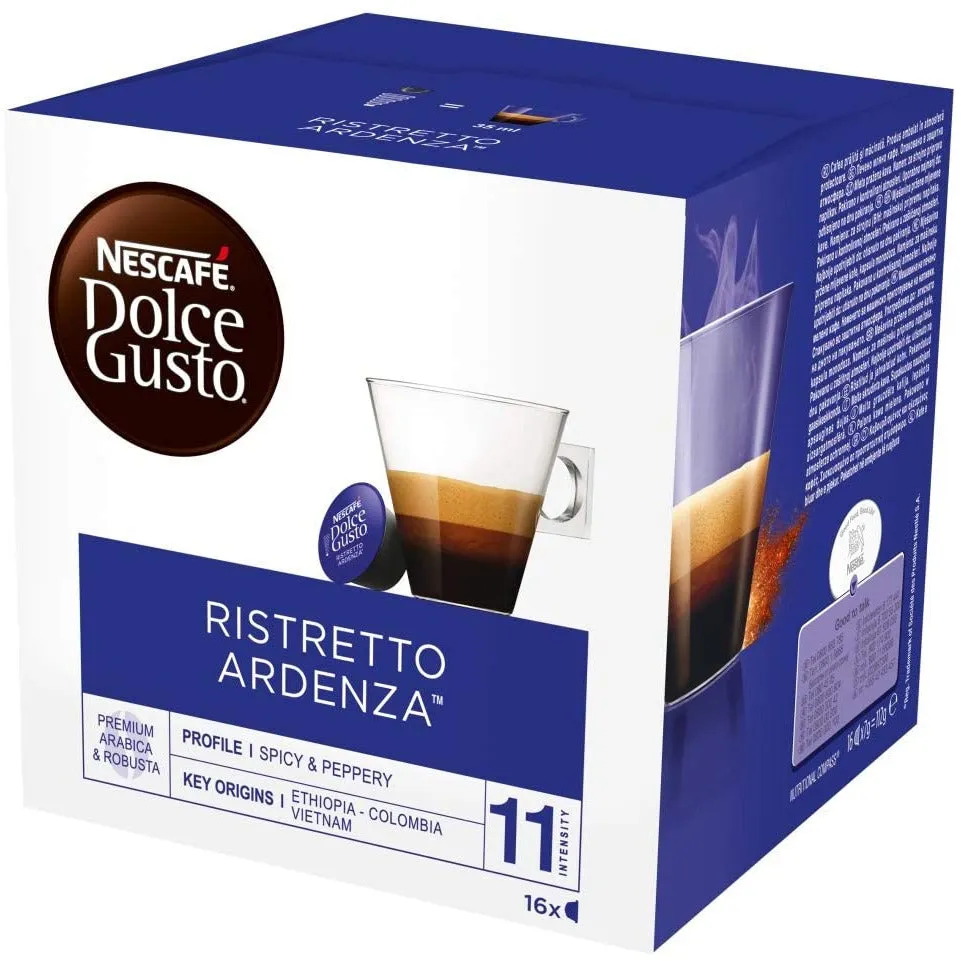 Dolce Gusto Ristretto Ardenza - (16 Capsule Pack)
