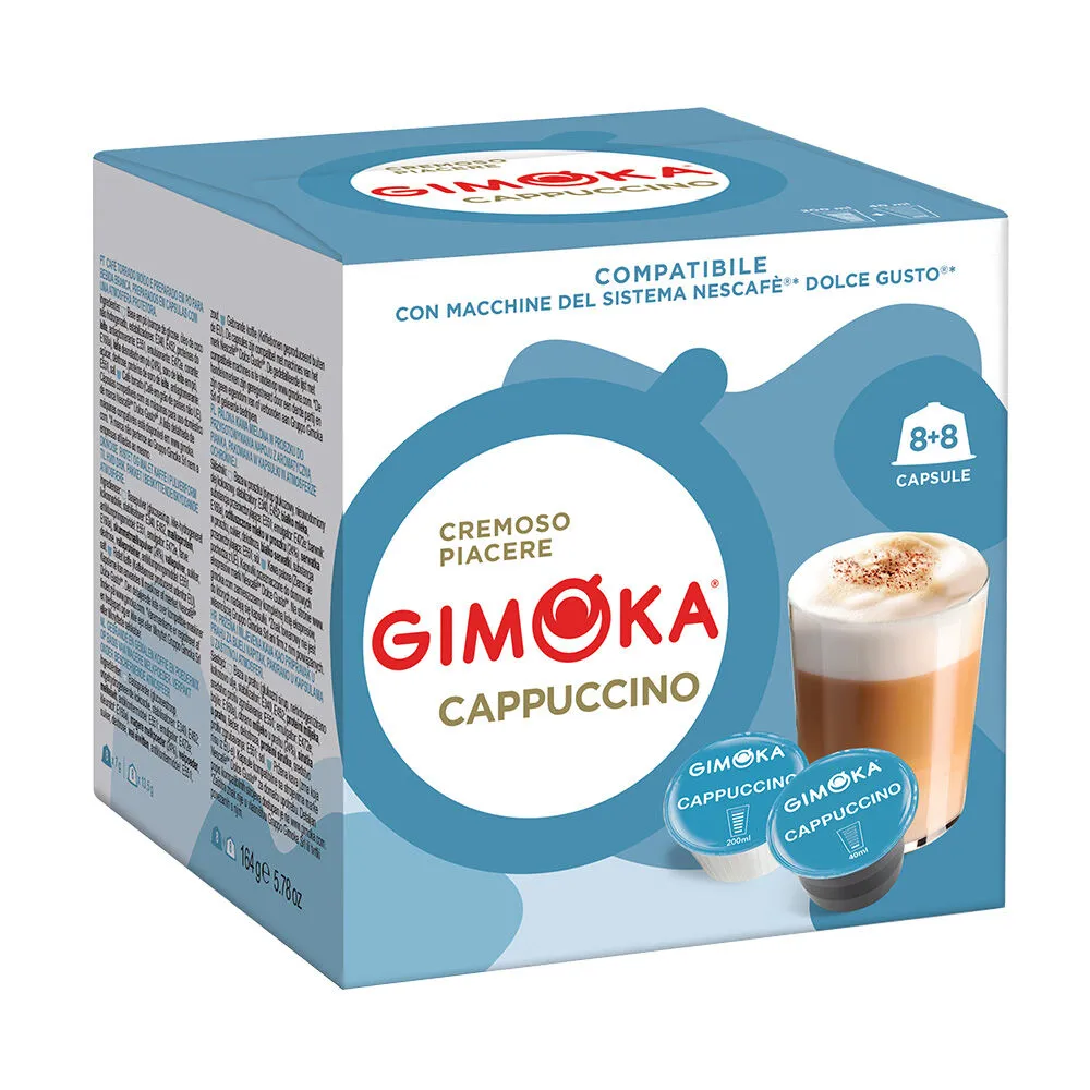 Gimoka Dolce Gusto Capuccino - 16 Capsule Pack