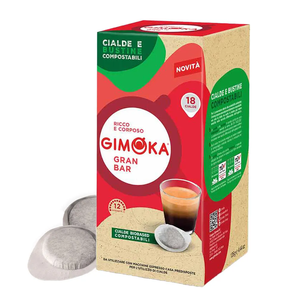 Gimoka ESE Cialde GRAN BAR 126GR - 18 Caps