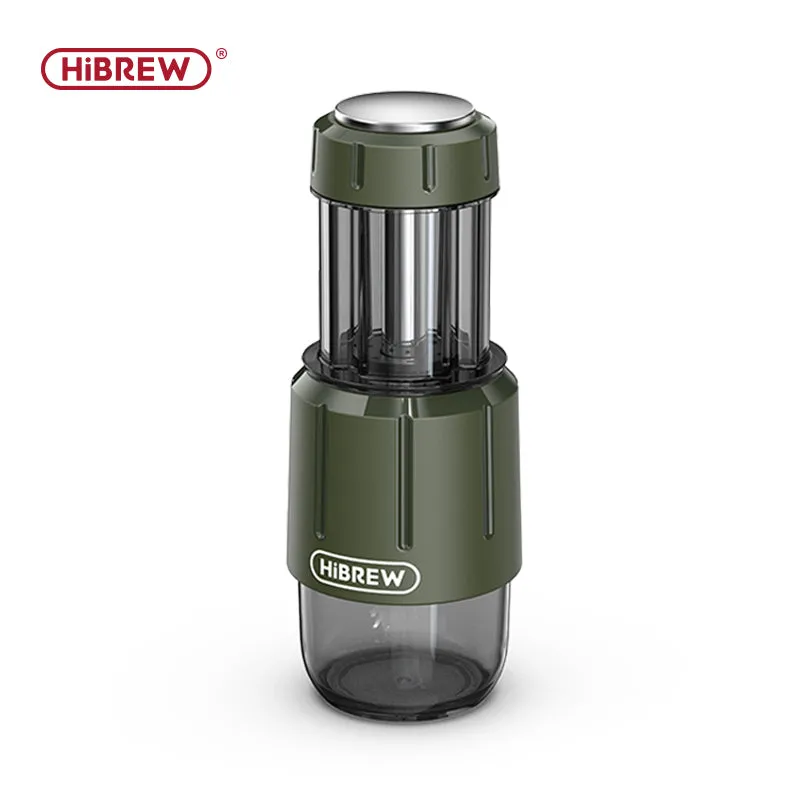 HiBREW H4D: 2 in 1 Portable Hand Press Espresso Maker