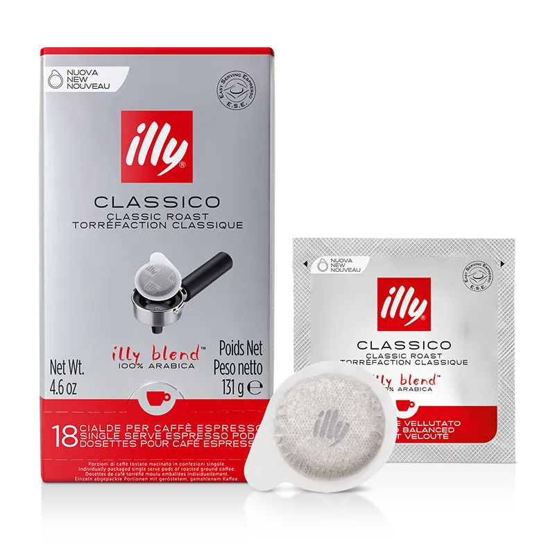 illy Classico Espresso Cialde ESE Coffee Pods - 18 Pcs