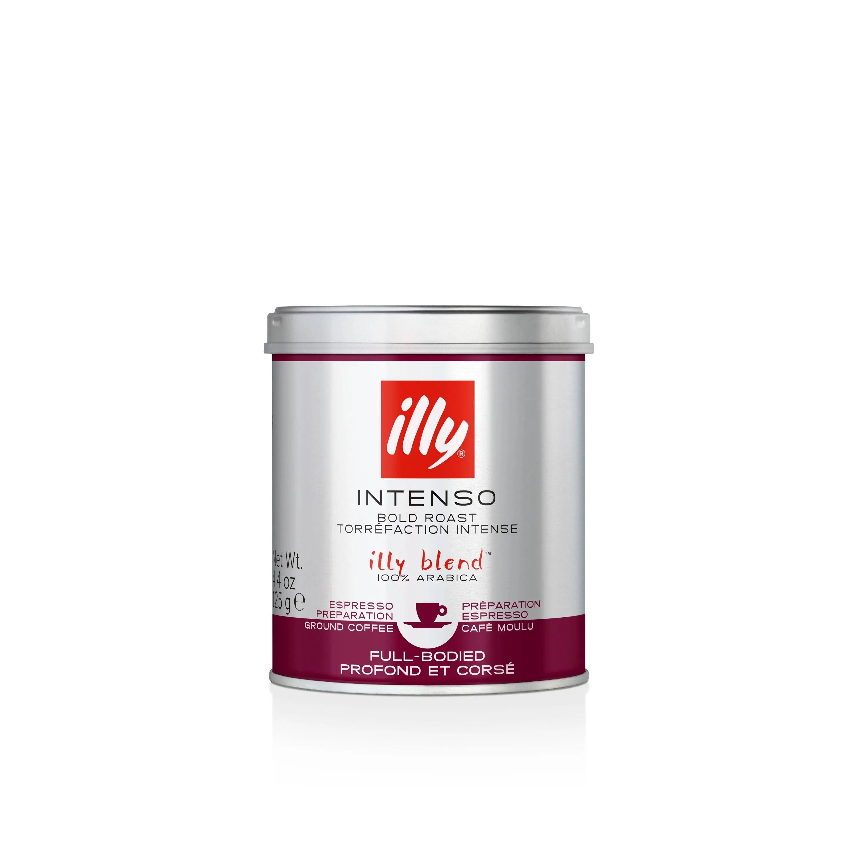 Illy IntensoGround Coffee  (for moka pot) (125g) 
