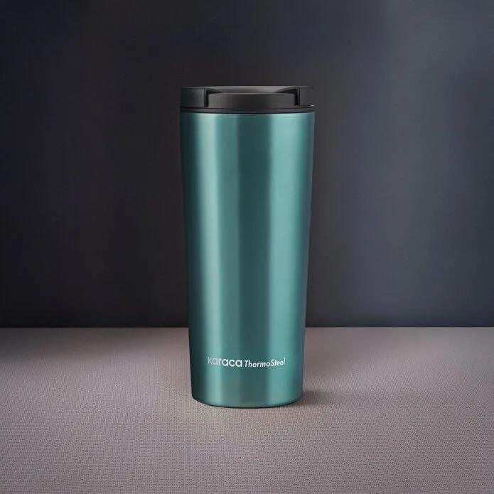 Karaca Sheeny Steel Leakproof Thermos Green 450 ml