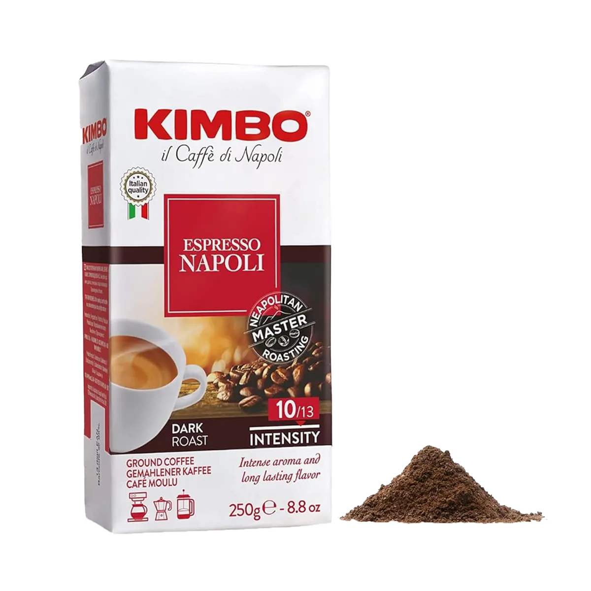 Kimbo Coffee Napoli , Ground Coffee (250g)