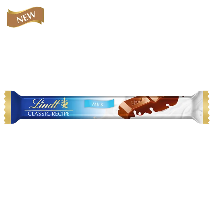 Lindt Lindor Classic Recipe Milk Chocolate Bar - 38g