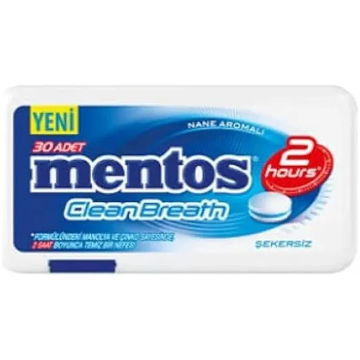 Mentos Clean Breath Mint Freshness 21g