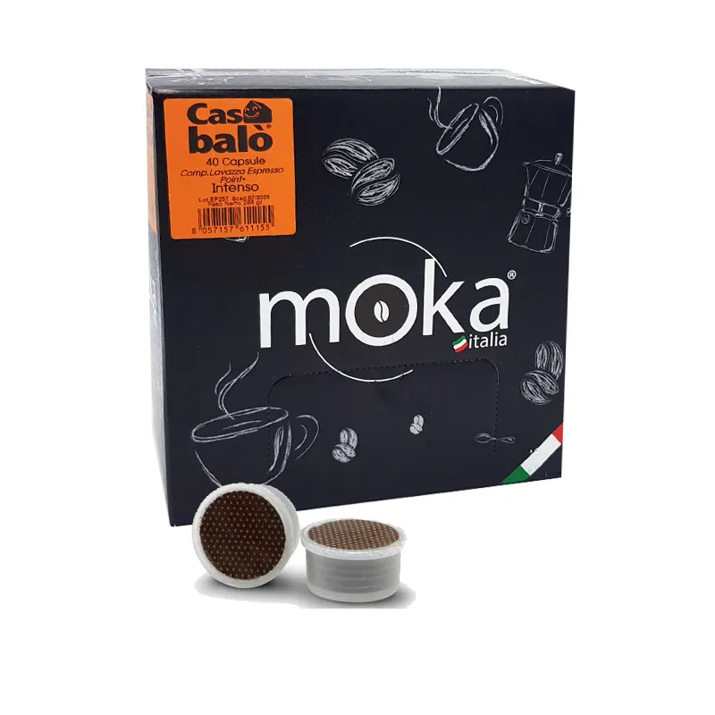 Moka Italia Espresso Intenso,- 50 Point Capsule