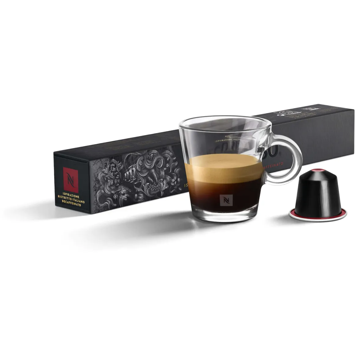 Nespresso Ispirazione Ristretto Italiano Decaffeinato - 10 Capsule Pack