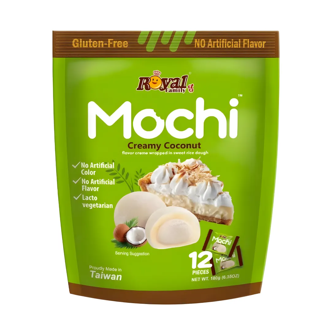 Royal Family CREAMY COCONUT Flavour Mochi - 180g