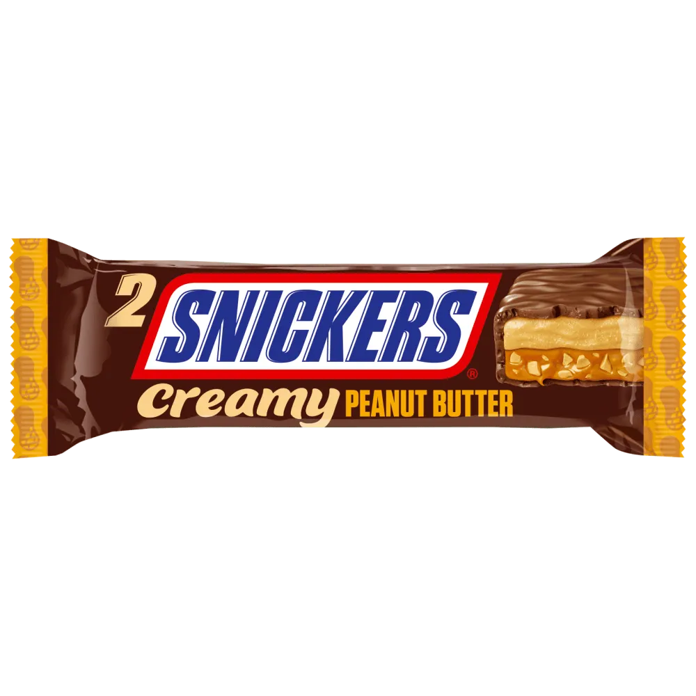 Snickers Creamy Peanut Butter Chocolate Duo Bar 36.5g