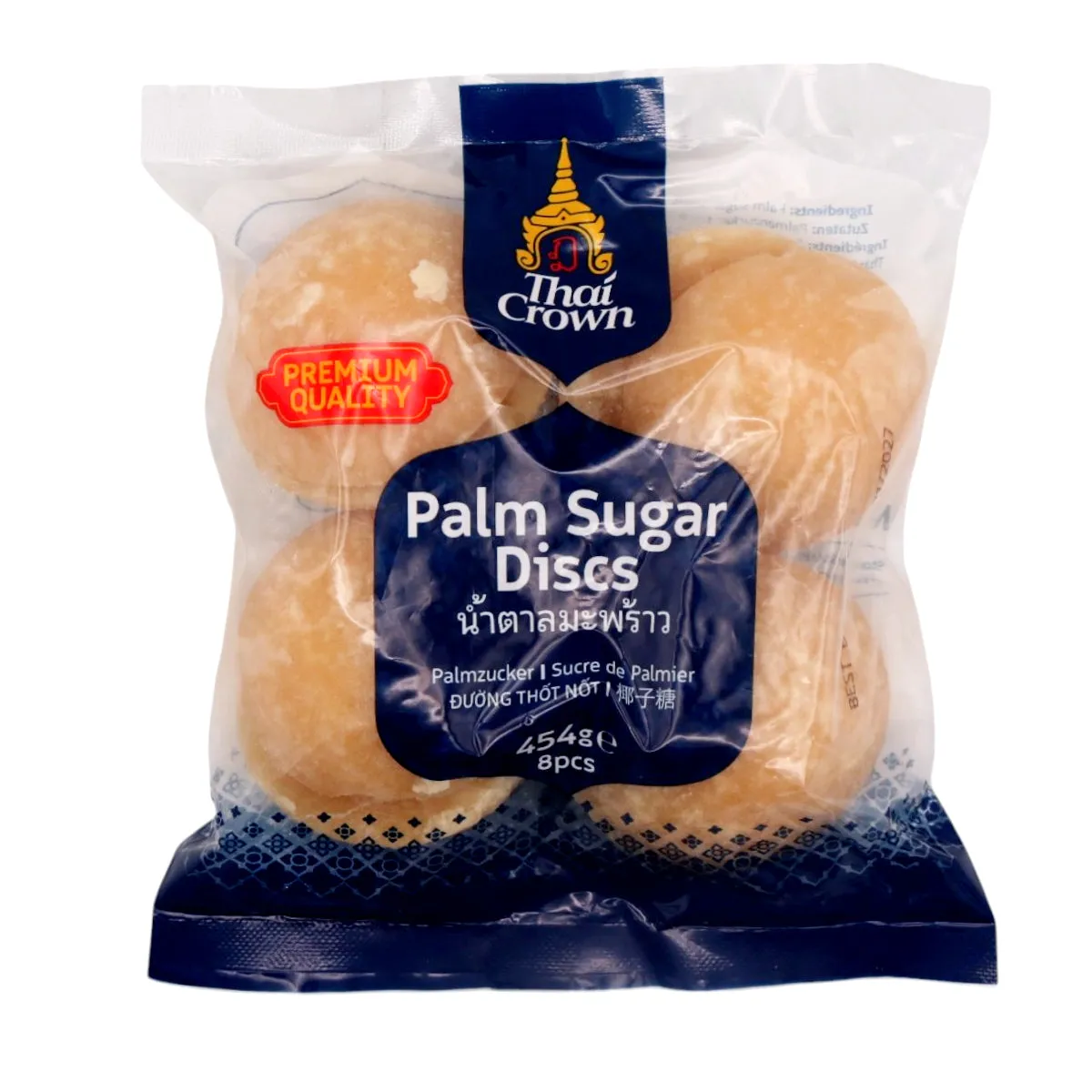 Thai Crown Palm Sugar Discs - 454g