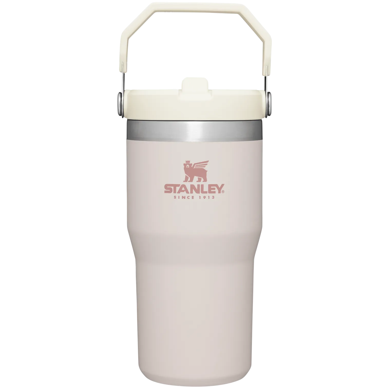 Stanley The IceFlow Flip Straw Tumbler: 20 OZ - Rose Quartz