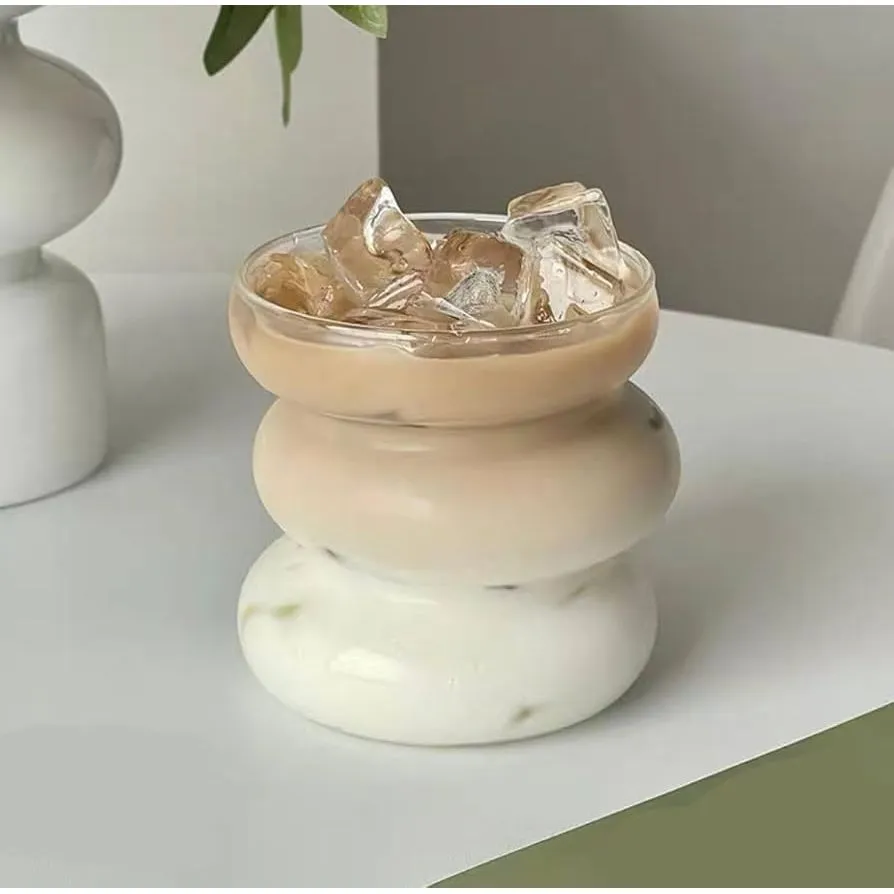 [5005] Twisted Glass Cup - 300ml