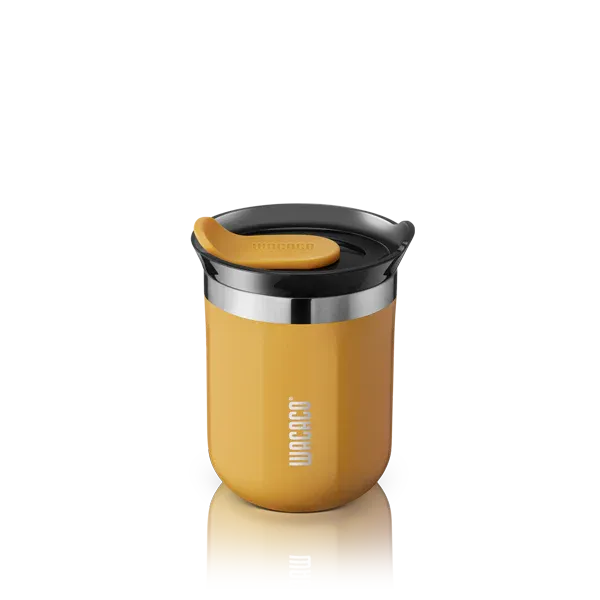 Wacaco OCTAROMA Classico, Vacuum Insulated Mug: Amber Yellow - 180ml