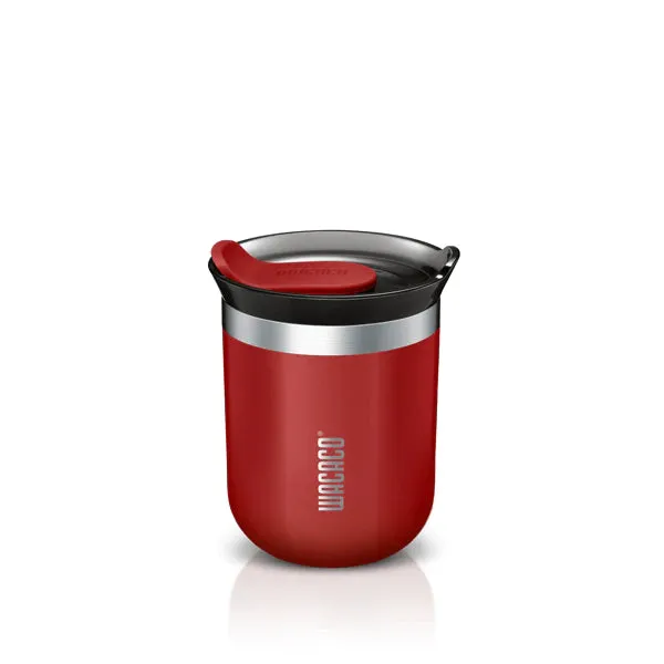 [Wac-180] Wacaco OCTAROMA Classico, Vacuum Insulated Mug: Carmine Red - 180ml