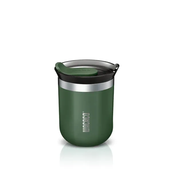[Wac-180] Wacaco OCTAROMA Classico, Vacuum Insulated Mug: Pomona Green - 180ml