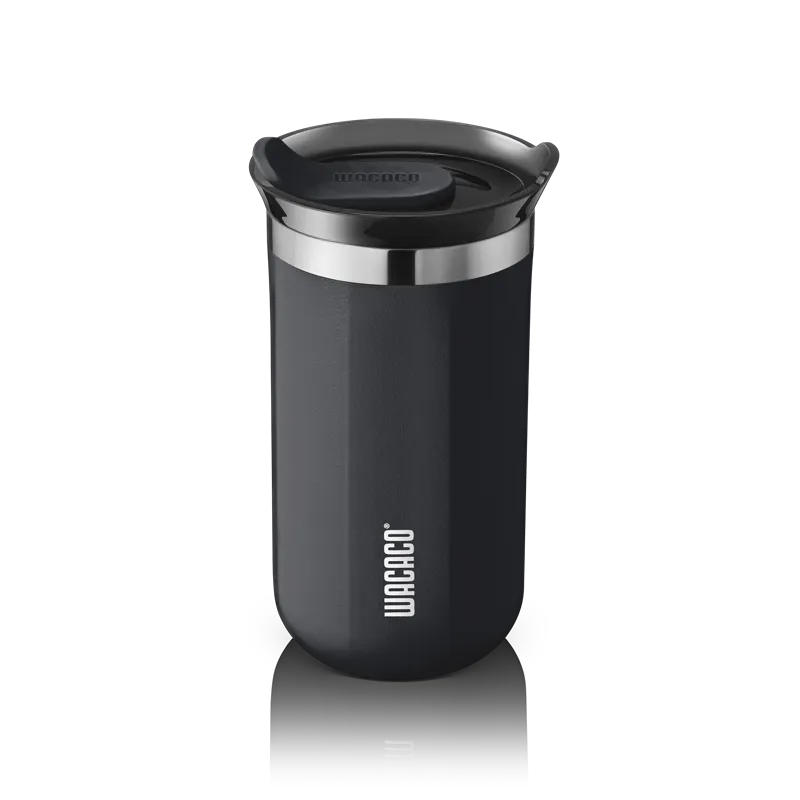 Wacaco OCTAROMA Lungo, Vacuum Insulated Mug: Onyx Black - 300ml