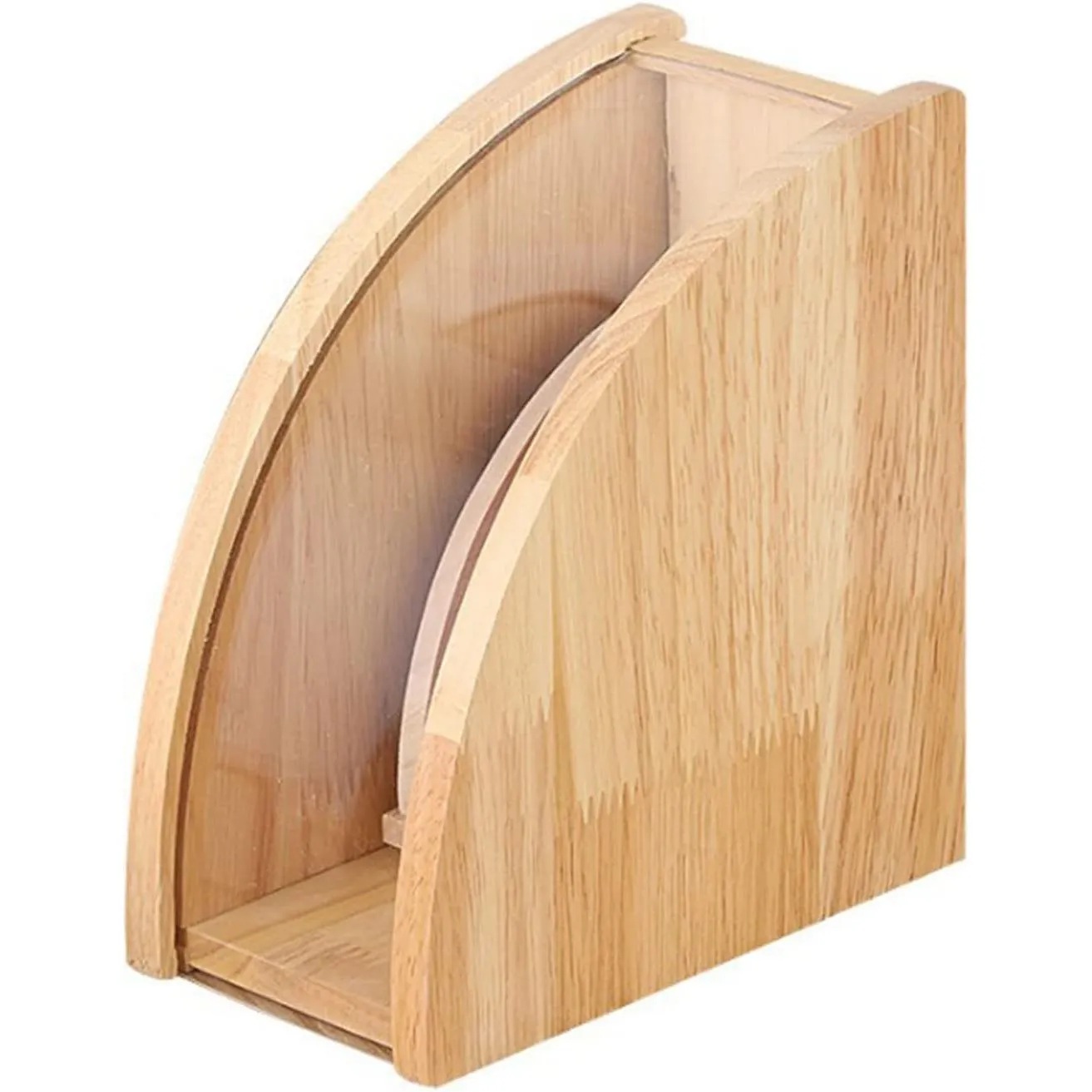 Wooden Paper Filter Holder with Acrylic Cover