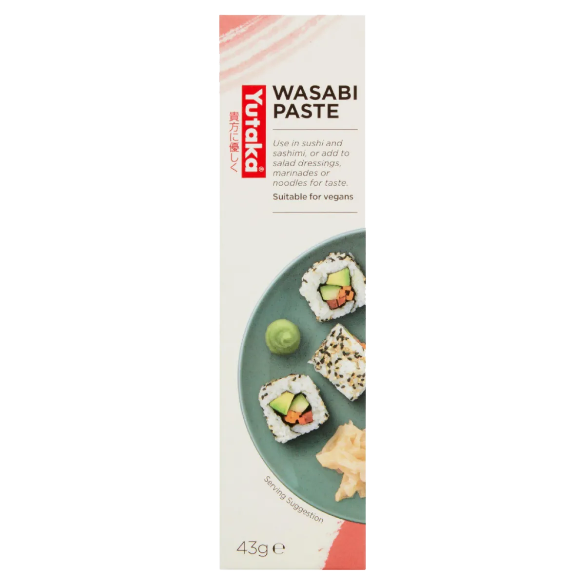Yutaka Wasabi Paste for Sushi - 43g