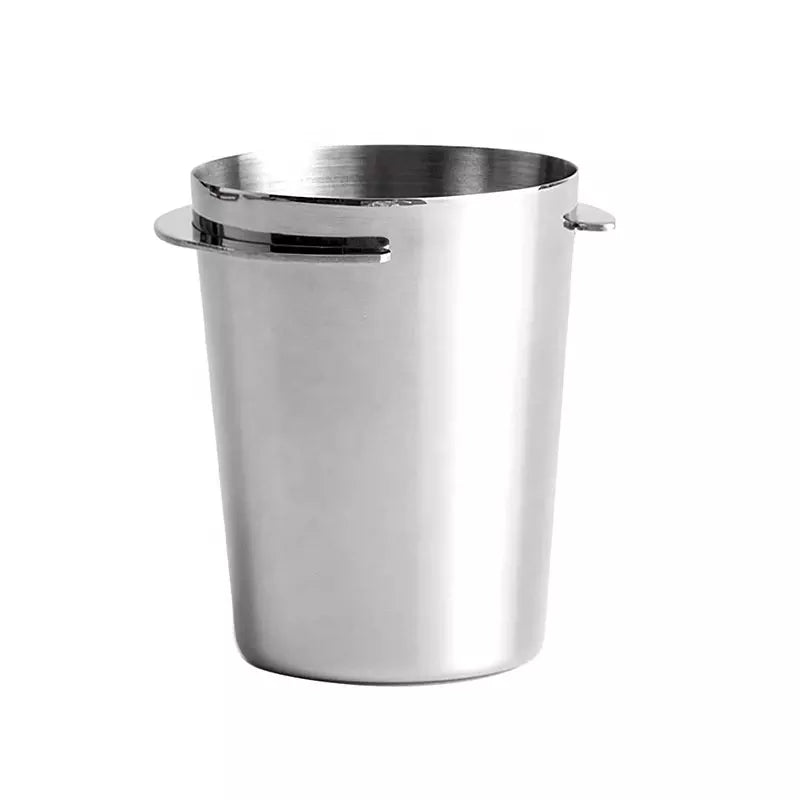 [ACC-DCsilver-51] Stainless Steel Espresso  Dosing Cup Feeder - 51/58mm (51mm)