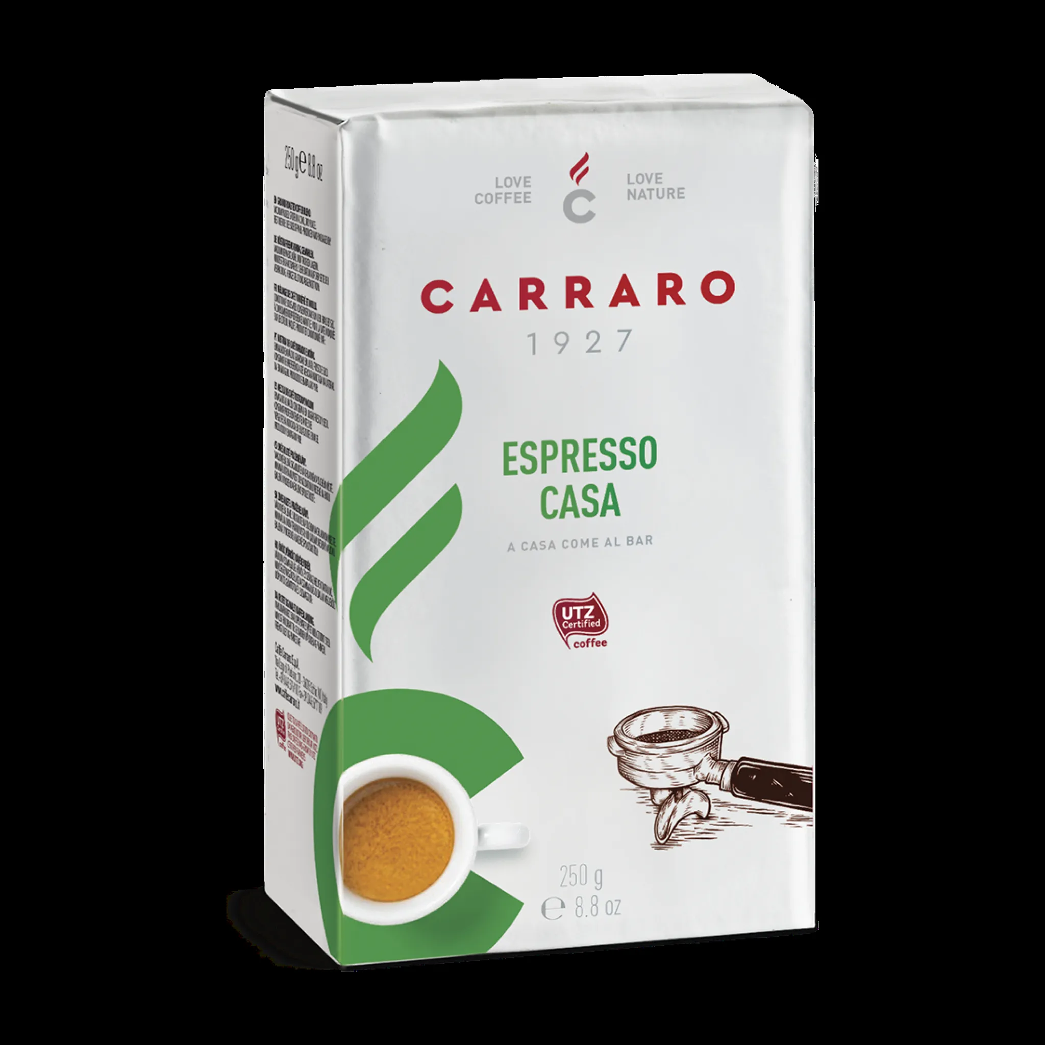Carraro Espresso Casa 80% Arabica 250g