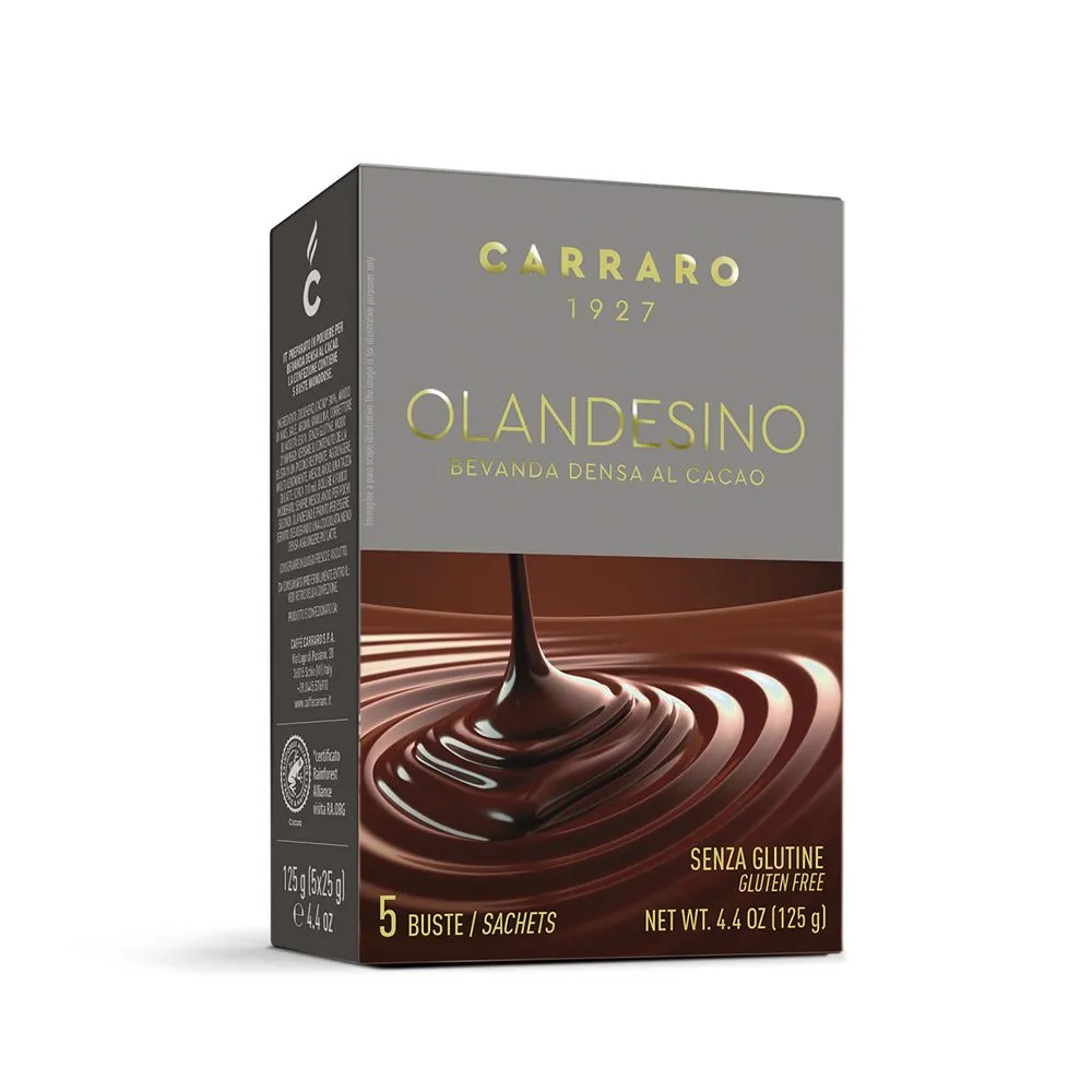 Carraro Gluten Free Olandesino Hot Chocolate- 5 Sachets