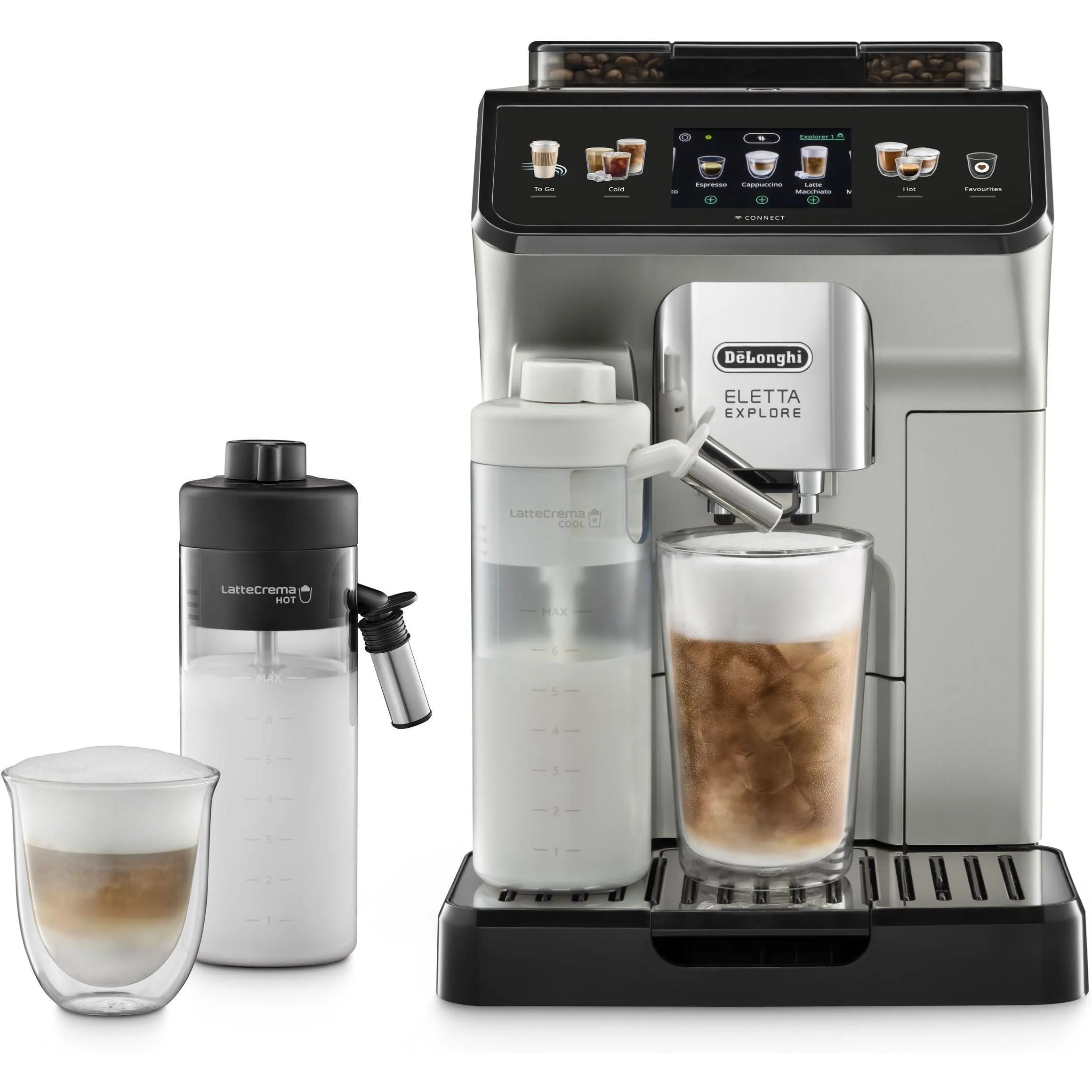 De'Longhi Eletta Explore ECAM450.65.S Fully Automatic Coffee Machine