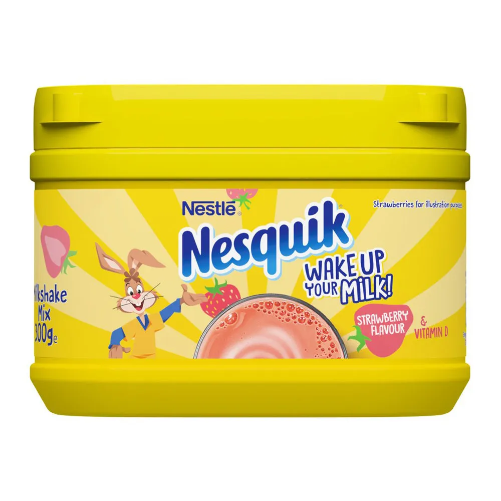 Nesquik Strawberry Flavoured Milkshake Powder 300