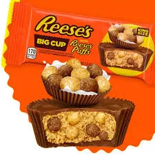 Reese's Big Cup with Reese's Puffs King Size, 68g
