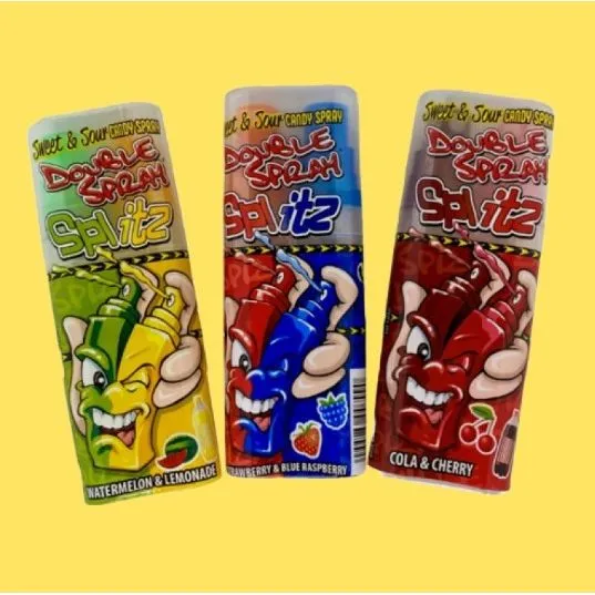 Splitz Sweet & Sour Double Spray Sour Candy Spray - 12ml