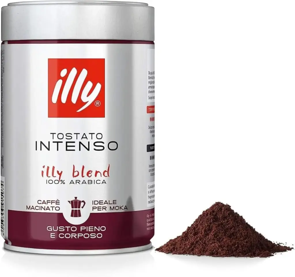 illy Intenso - Moka Ground Coffee (250g)
