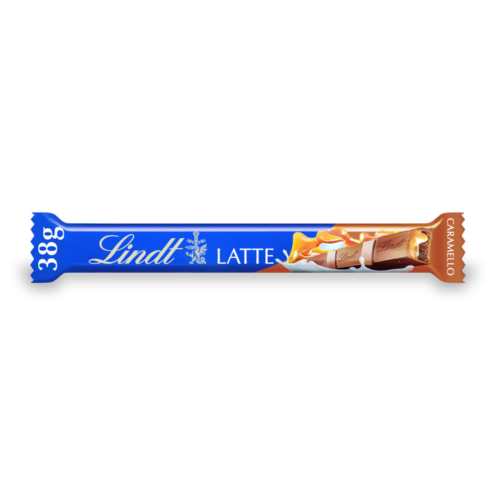 Lindt Lindor Caramel & Brownie Chocolate Bar - 38g