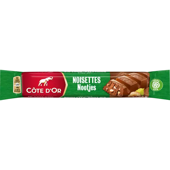 Cote d'Or  Milk Chocolate Hazelnut Bar - 44g 