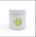 Matcha Tin, Easy Open Lid - White (Empty)