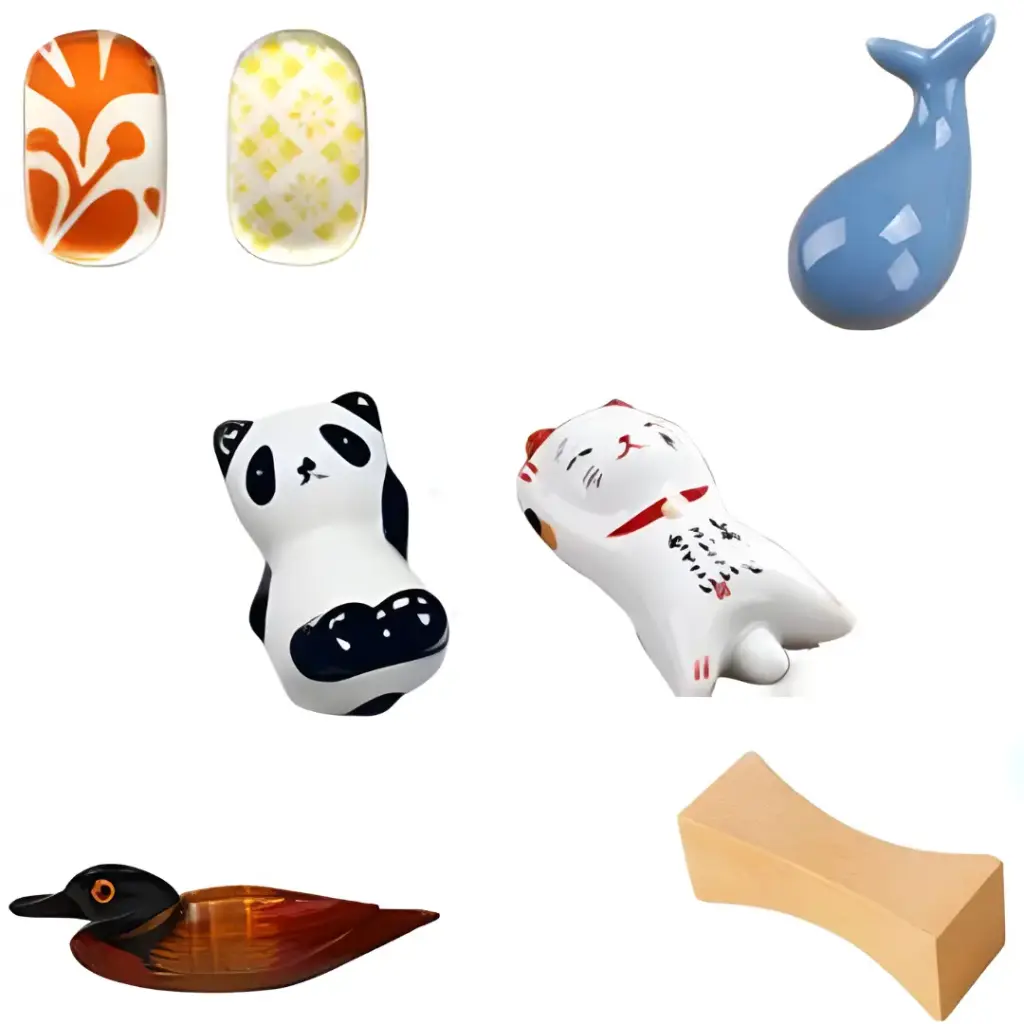 Holder for Matcha Scoop and Chopsticks