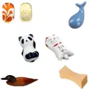 Holder for Matcha Scoop and Chopsticks