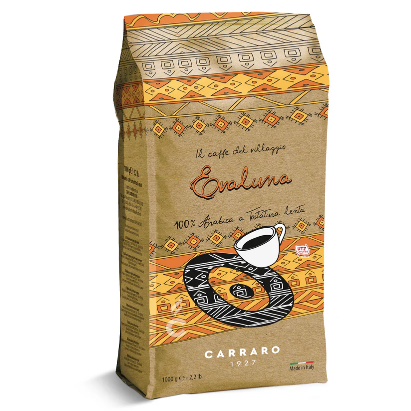 Carraro Evaluna 100% Arabica Coffee beans (1 Kg)  